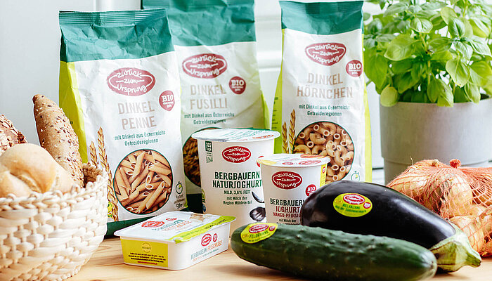 Zurück zum Ursprung Verpackungen Produkte mit nachhaltigen Verpackungen