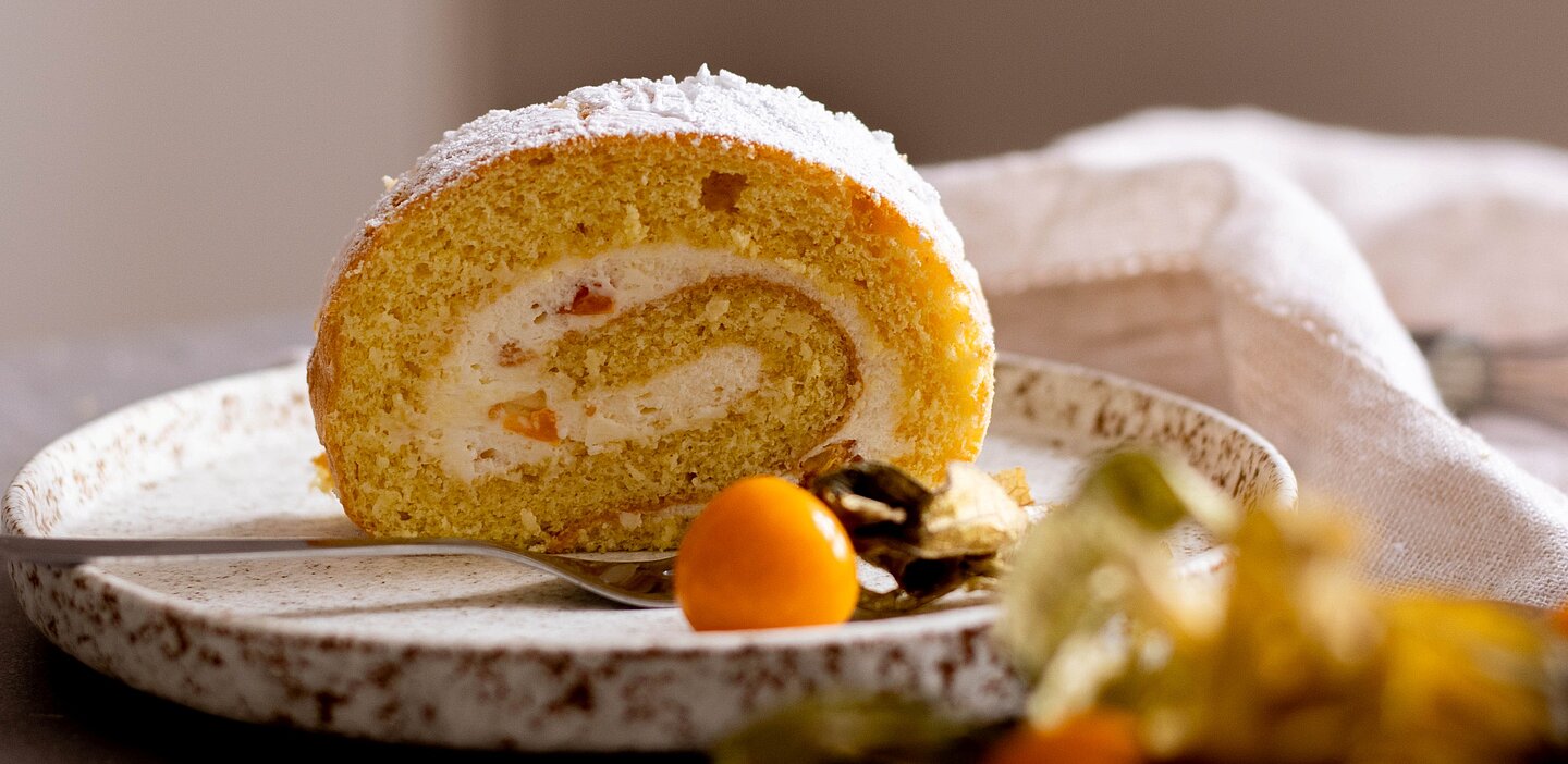 Physalis-Roulade