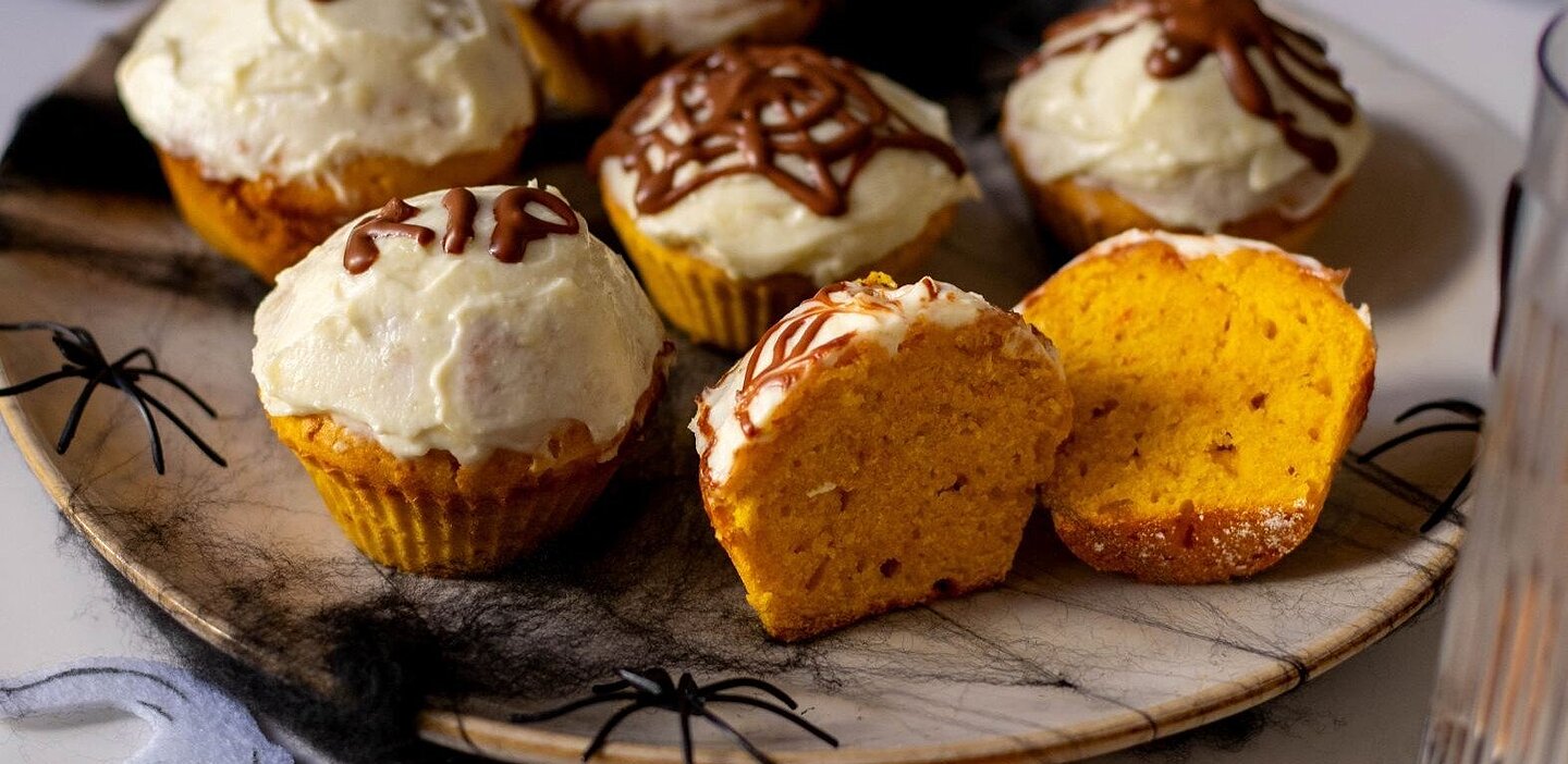Süßes oder Saures? 3 süße Kürbis-Rezepte für Halloween