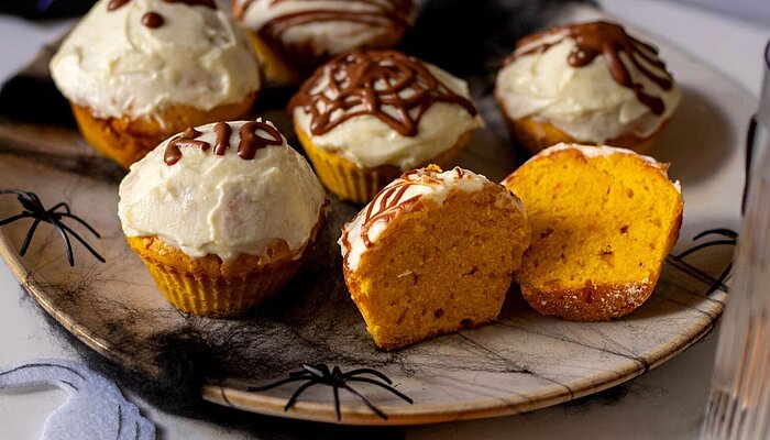 Süßes oder Saures? 3 süße Kürbis-Rezepte für Halloween