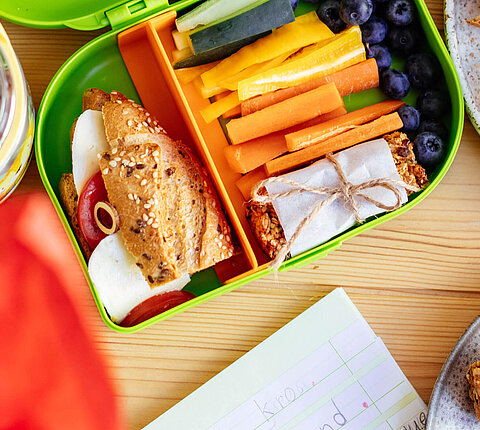 Kleine Pausenhelden: BIO-Snacks mit Extra-Energie