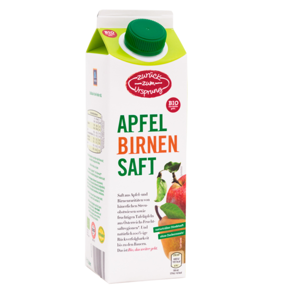 BIO-Apfel Birnen Saft | Getränke | Zurück zum Ursprung