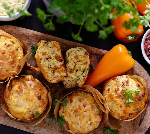 Herzhafte Muffins