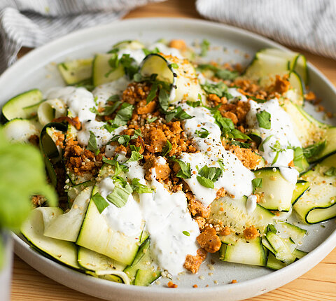 Zucchinisalat mit Frischekick