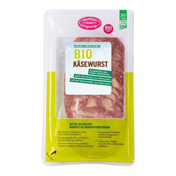 Bio-Käsewurst