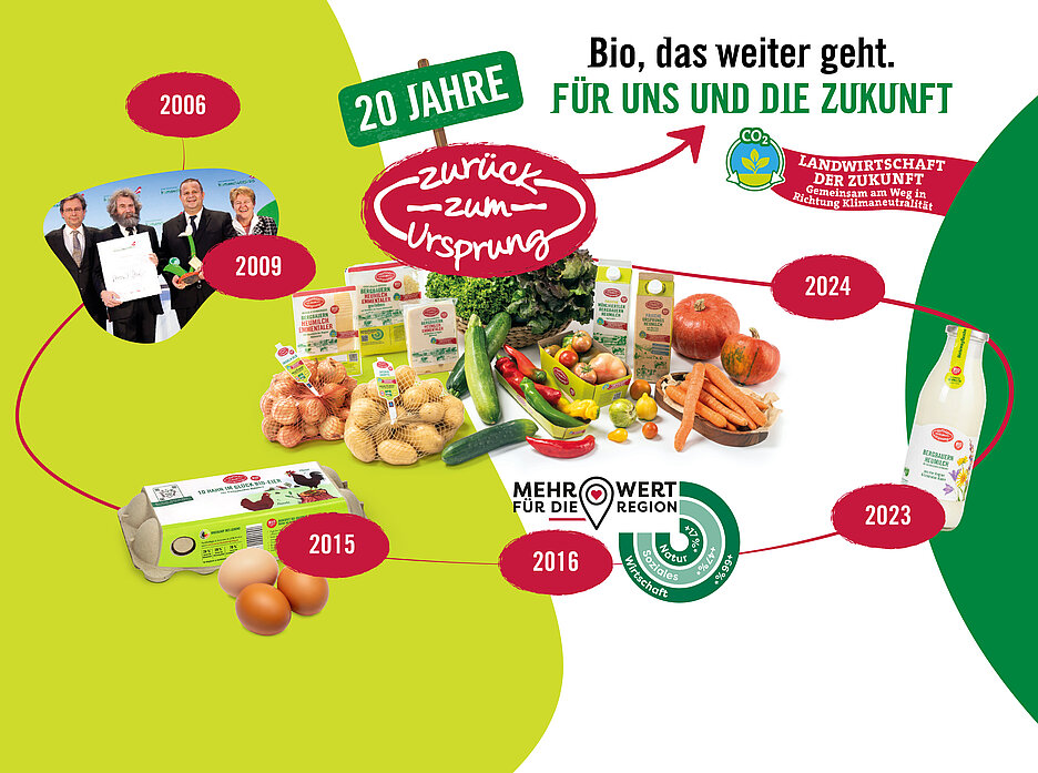 20 Jahre Zurück zum Ursprung Jubiläum Meilensteine