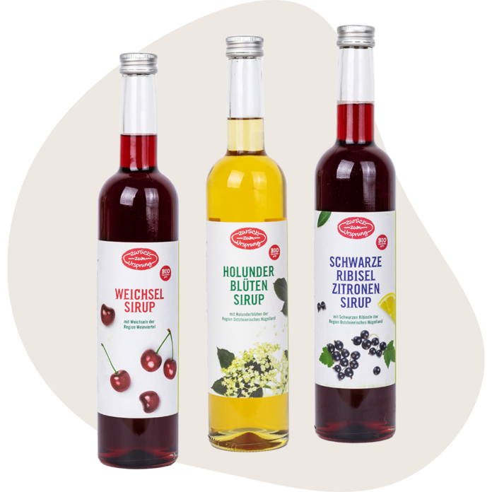 Zurück zum Ursprung BIO-Sirup Sorten BIO-Sirup Sorten