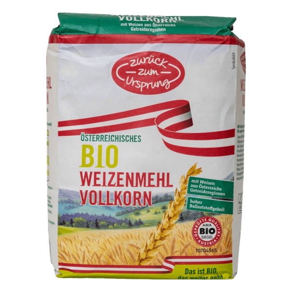 Bio-Vollkorn Weizenmehl